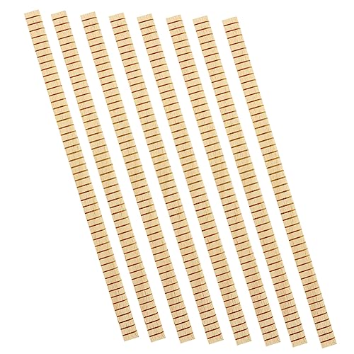 OFFSCH Wood Inlay Strips for Guitar Luthier Tools Rustic Binding for Ball Inlay Pins