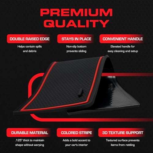Inserts antidérapants pour console Toyota RAV4 2019-2020