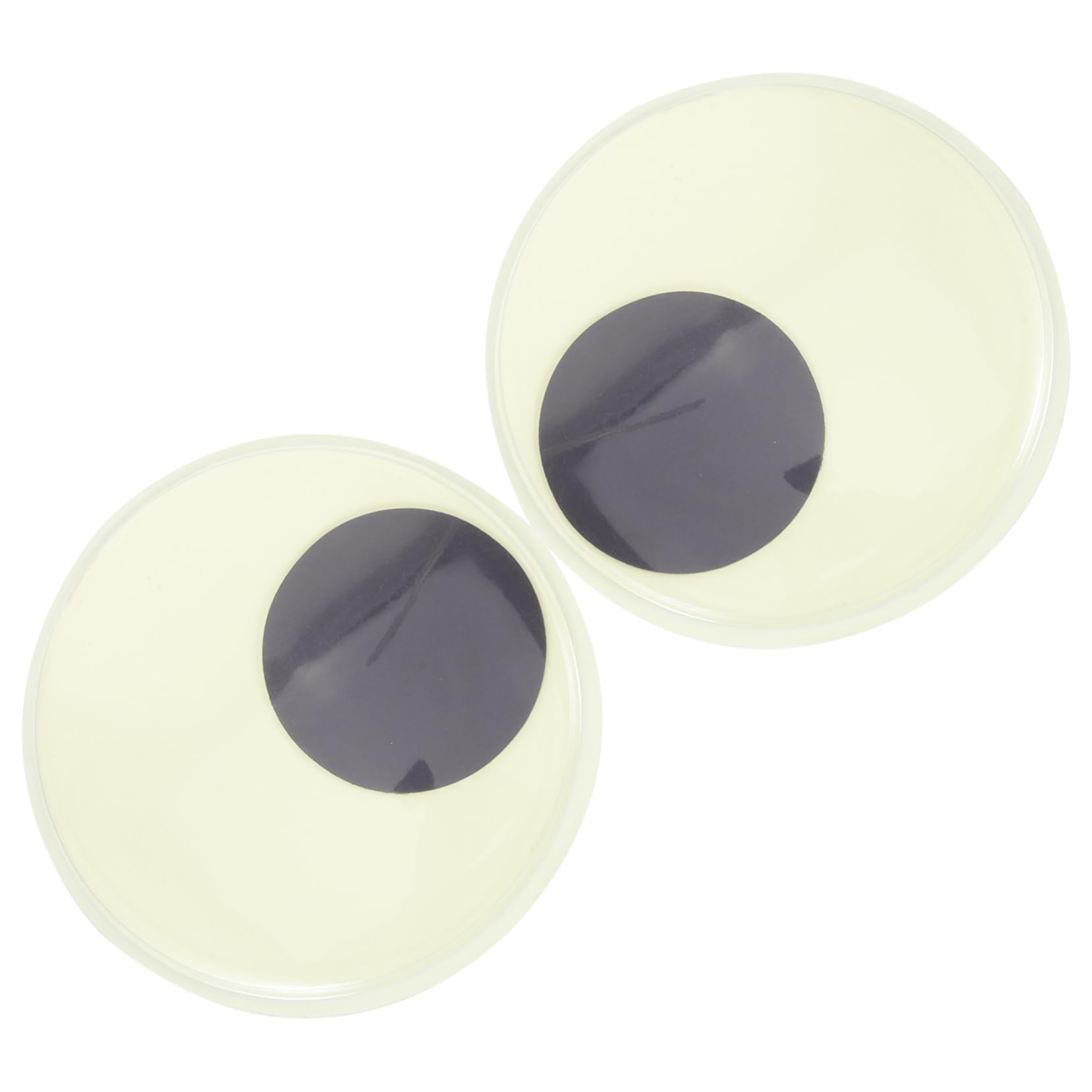 LALAFINA Luminous Craft Eyes 2pcs Fake Doll Eyes Doll Parts Safe for Boys and Girls Great for Handmade Projects Craft Class Props