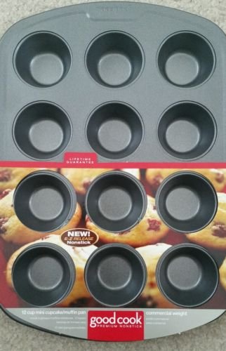 Brd Muffin Pan Mini Size 12cup Good Cook Mini Muffin Pan