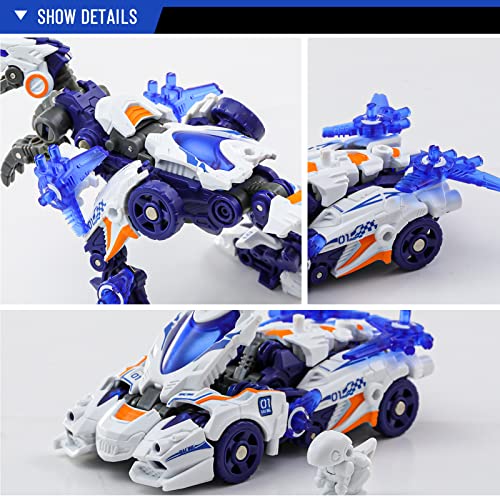 52Toys Beastdrive Wheel Raptor Deformation Toys Action Figure, Converting Toys In Vehicle And Beast, Perfect Birthday Party Gift For Teens And Adults #TOP3