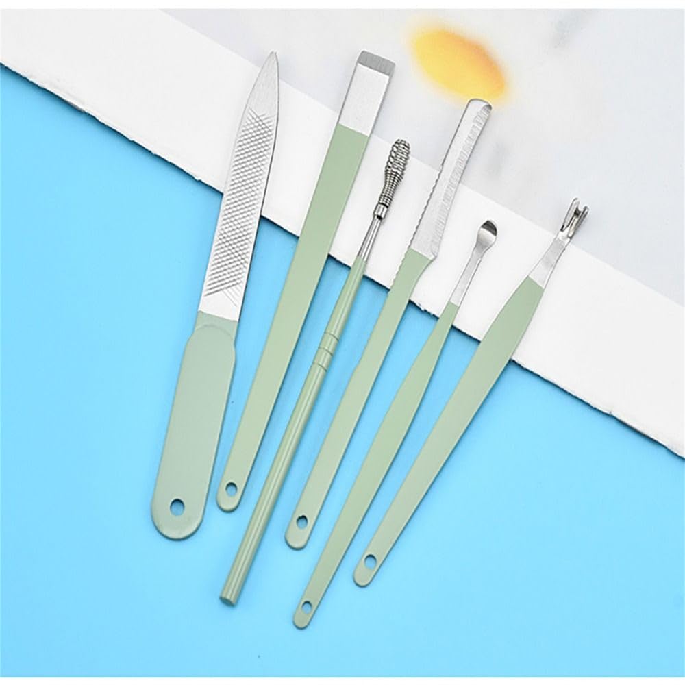 Beauty Tool Fuß Handpflege Fingernagel Pediküre Schere Nageltrimmer Nagelschere Nagelknipser Cutter Maniküre-Set,C