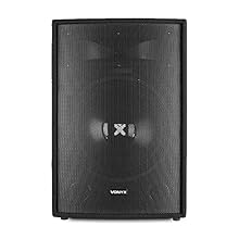 Deliver room-filling sound with the Vonyx SL15 passive PA DJ speaker, built for professionals. The 15-inch woofer and piezo horn tweeter provide rich bass and crisp highs, perfect for live music or DJ sets at any event. Robust construction ensures re...