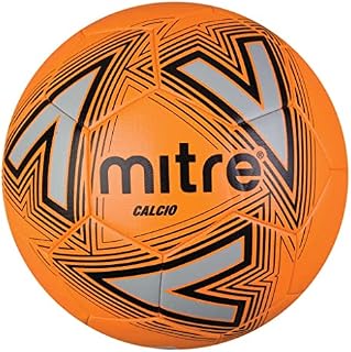Mitre Calcio 2.0 Training Football Soccer Ball Orange/Black