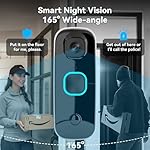 Swann Buddy4K UHD Wireless Video Doorbell & Chime | No Monthly Fee | Ultra-Wide 165° View | Smart Analytics | 2-Way Audio | Night Vision | Easy Installation | Indoor & Outdoor Surveillance | 4KBUDDY - Image 5