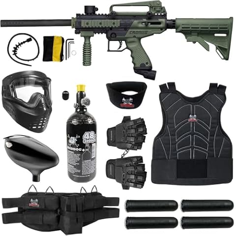 Maddog Tippmann Cronus Tactical Protective HPA Paintball Gun Marker Starter Package Cover