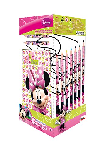 Preisvergleich Produktbild Minnie Mouse Bow-Tique Schreibwaren Kubus, 25 Stück