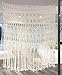 Flber Macrame Curtain Macrame Wall Hanging Macramé Handwoven Boho Wedding Backdrop Kitchen Curtains,52