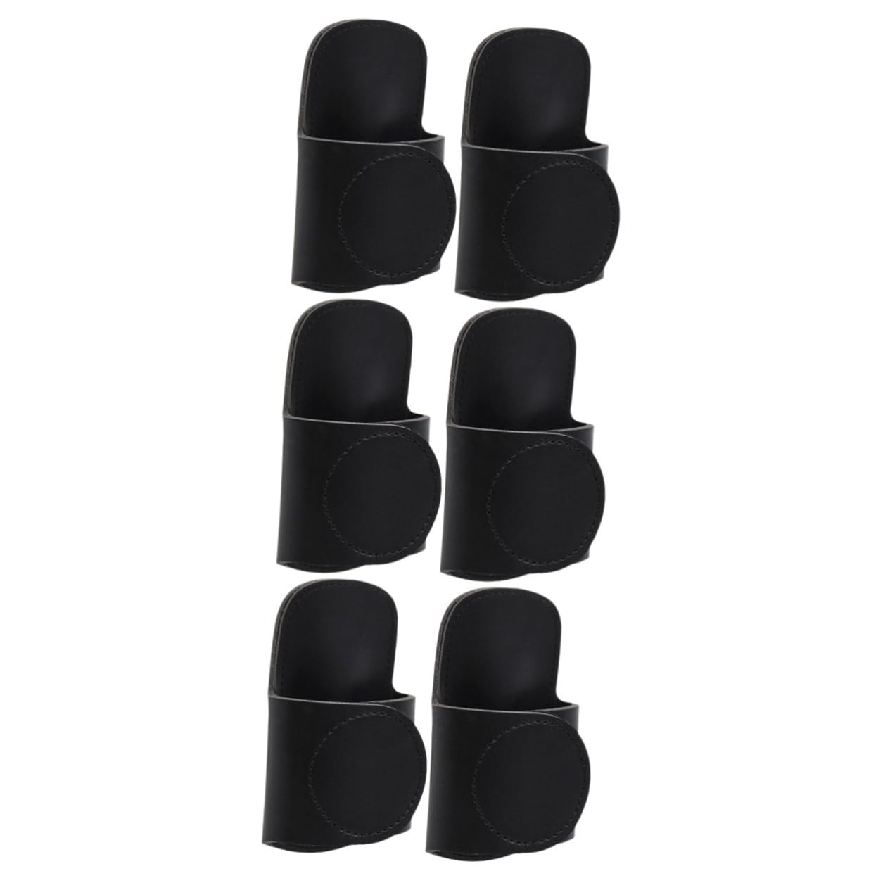 MAGICLULU 3 Series Estuche De Cuero Para Titular De Para Enfermeras Consejos Sostenedor De La Cadera Equipos Medicos Accesorios Paramédicos Negro Pu 2 Piezas X 3