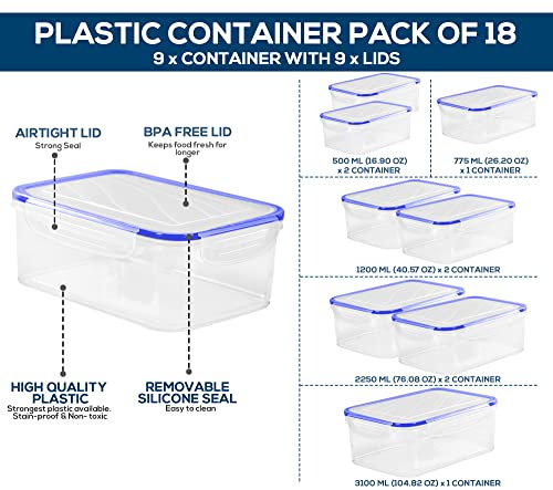 Utopia-Kitchen-Plastic-Food-Storage-Container-Set-with-Airtight-Lids-Pack-of-18-9-Containers-9-Snap-Lids-Reusable-Leftover-Food-Lunch-Boxes-Leak-Proof-Freezer-Microwave-Safe