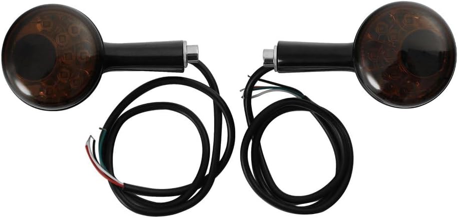 Turn Signal Light Black Rear Amber Zinc Alloy+ ABS Plastic for Forty 8 for Roadster for Seventy 2 for 1200 for 883