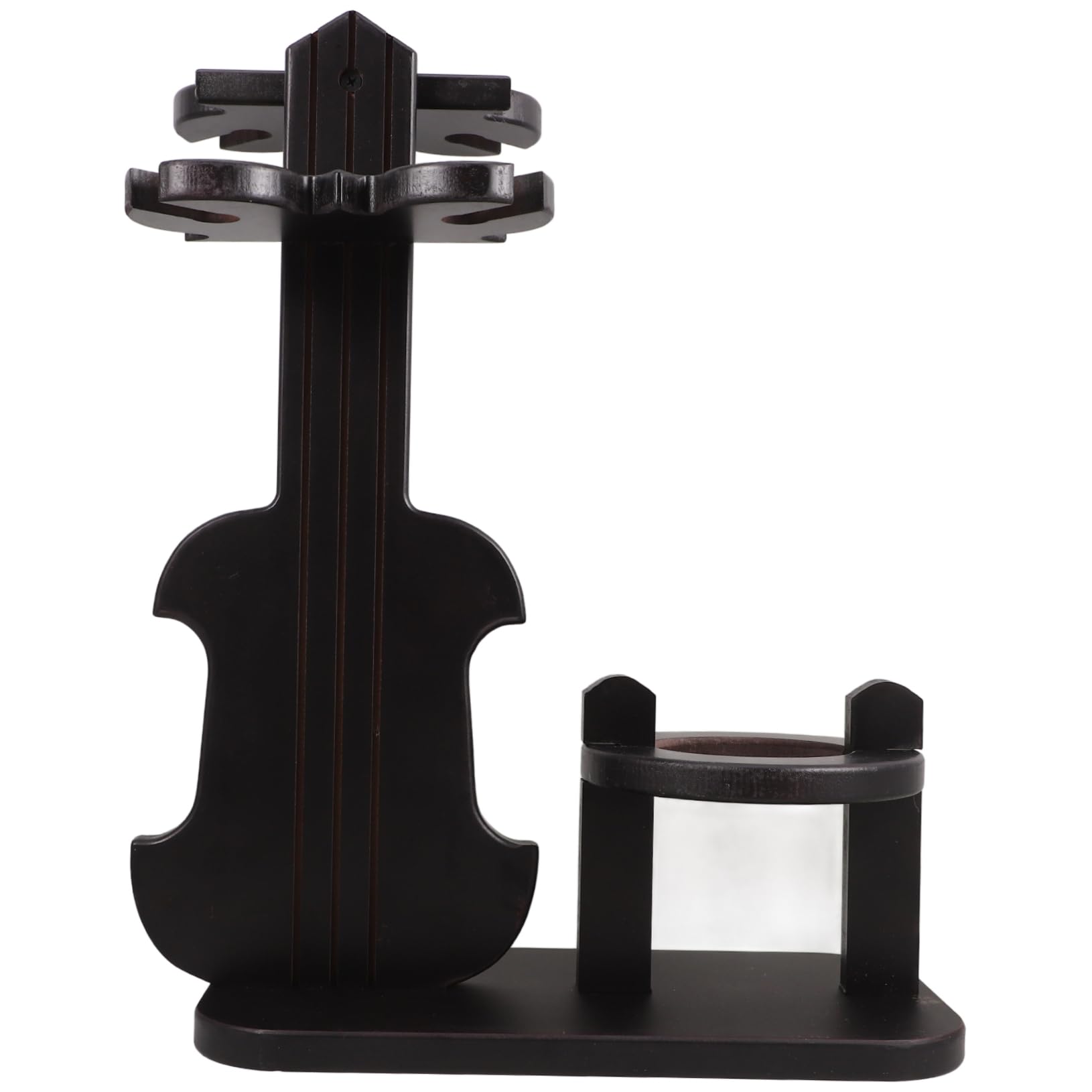 Porte-verres suspendu violon pour optimiser l'espace en cuisine