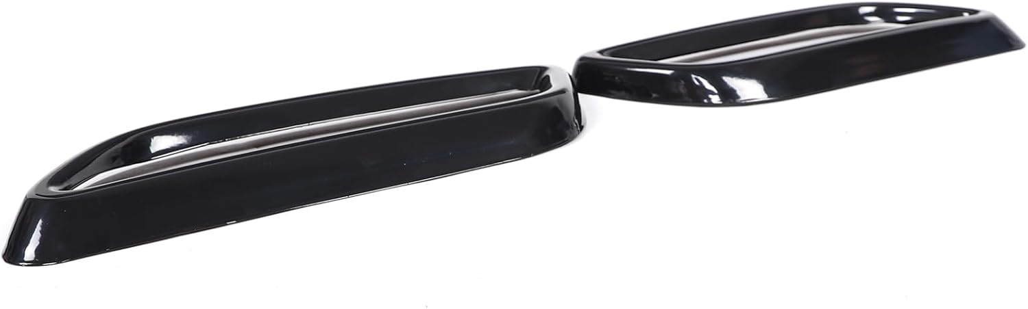 Tail Throat Exhaust Outputs Frame Cover Trim Compatible with 2020-2023 Cadillac CT4/CT5, 2023-2024 Cadillac CT6,Stainless Steel Exhaust Pipe Decorate Cover Car Exterior Accessories