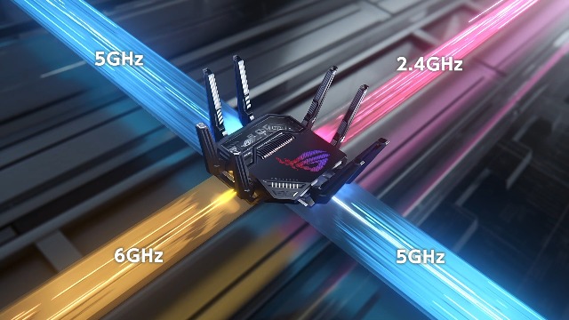 Amazon | ASUS WiFi ROG Rapture GT-BE98 無線 ルーター 最新規格WiFi7