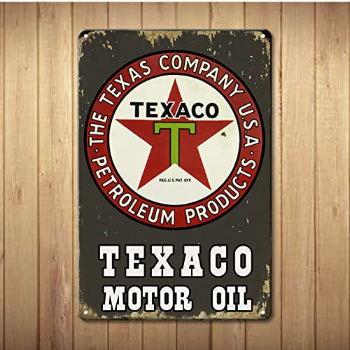 Vintage Metal Tin Signs Retro Garage Signs For Men Wall Decorations Old Car Shop Posters Oil And Gas Station Sign Man Cave Decor 5 Pces 8×12 Inch #TOP6