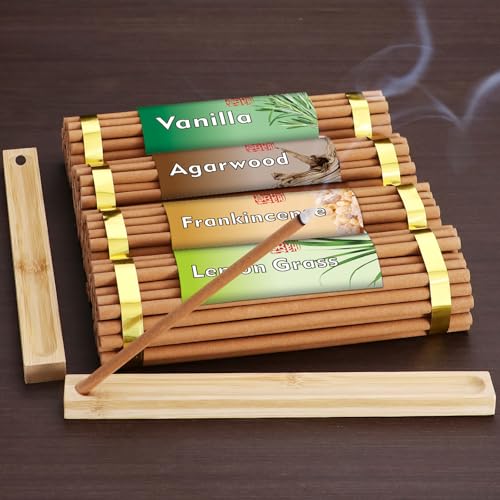 Relchane Incense Sticks, 160Pcs Handmade Incense With 2 Incense Holders thumb #4