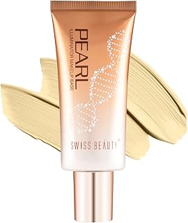 SWISS BEAUTY Foundation Pearl Illuminator Radiant Liquid Highlighter With Radiance Finish | Waterproof, Easily Blendable I...
