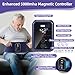 YIYIOOTH Back Massager Belt Cordless, Upgraded Red Light Heating Pad for Low Back, 3 Vibration Electric Massager, 5 Heat, Christmas Gifts for Men, Women, Dad Mon