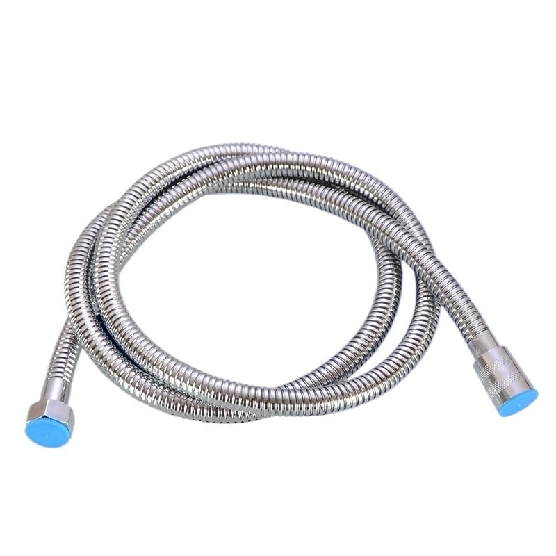 Manguera Ducha Flexo Mangueras de plomería Manguera ducha Acero inoxidable Cifrado A prueba explosiones Cabezal Tubería agua Conexión boquilla Accesorios tubería(2.5m)