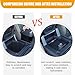 Bekantogy Car Armrest Safe Box Compatible with Land Rover Defender 90 110 130 2020-2025 Center Console Safe Lock Box Storage Organizer Valuables Storage Boxes With 3-Digit Combination Locks