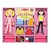 Melissa & Doug Best Friends Magnetic Dress Up , Pretend Play , Magnetic Pretend Play Set , 3 , Gift for Boy or Girl
