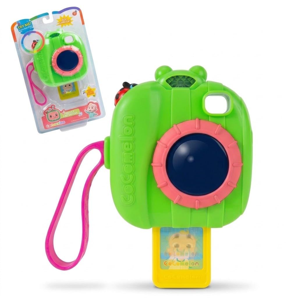 Jazwares CoComelon Musical Camera Toy with Lights &amp; Sounds for Toddlers 2+