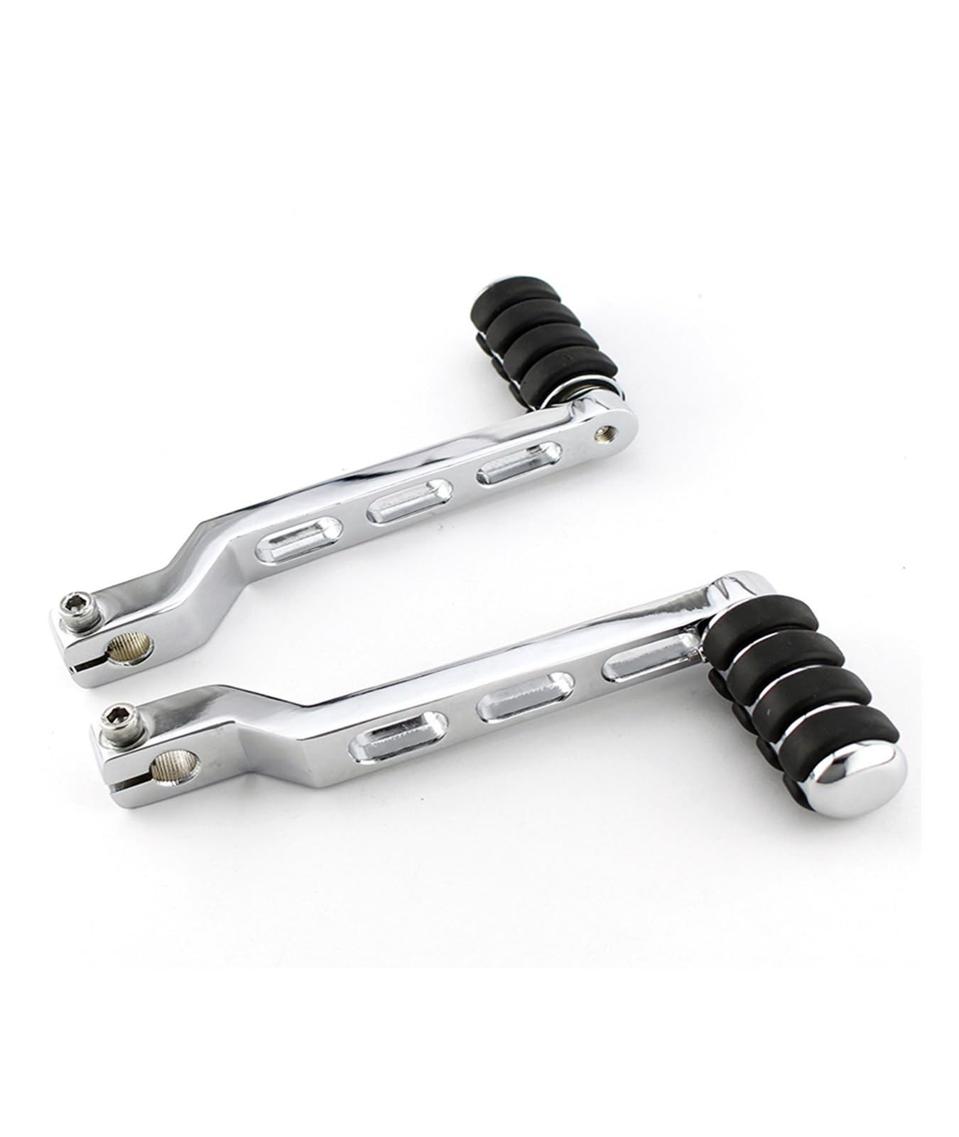 LBCSRMH Motorcycle Gear Lever Motorcycle Gear Shift Lever Shifter Pegs Heel Toe Footrest for Touring for Softail FLST for Road King for Electra Glide