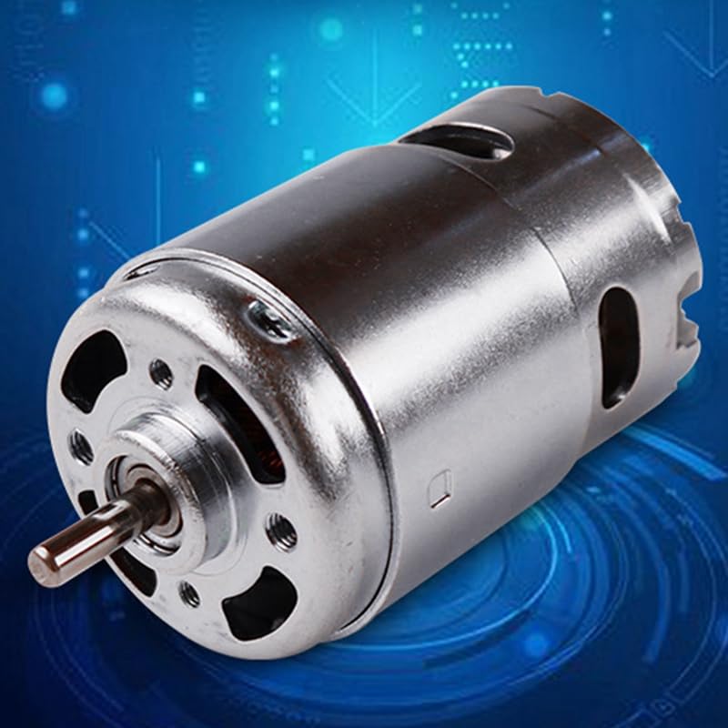 895 DC Motor 24V Power Wheel, Milling Machine Mini DC Motor Ball Bearing 12-24V - (Voltage(V): 3V)