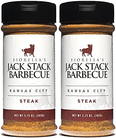 Jack Stack Barbeque Steak Rub - 5.75oz - Pack of 2