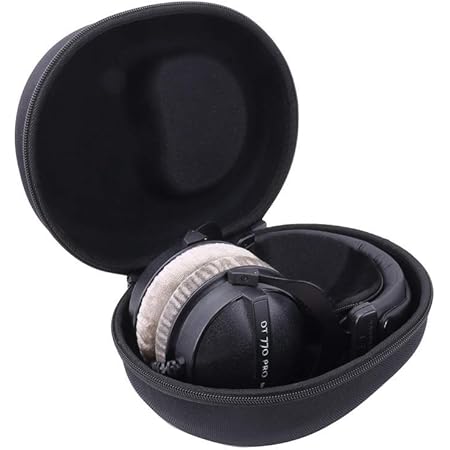 Aenllosi Hard Carrying Case Replacement for Beyerdynamic DT PRO 770 32/80/250 Ohm Over-Ear Studio Headphones (Black)