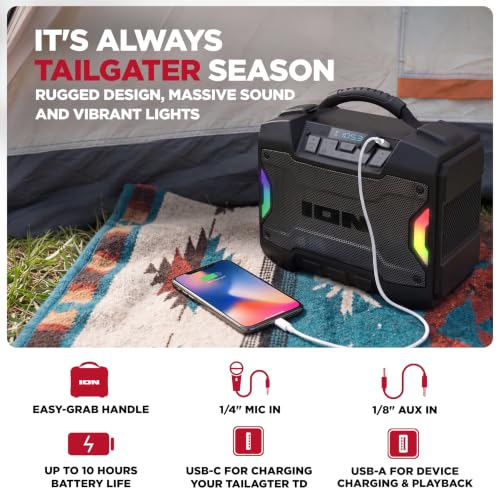 Image of ION Tailgater TD Outdoor Portable Bluetooth Speaker