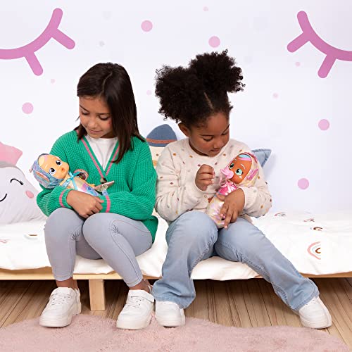 Cry Babies Tiny Cuddles Mermaids Kaia - 9 Inch Baby Doll, Cries Real Tears, Metallic Mermaid Themed Pajamas #TOP5