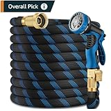 200 ft Expandable Garden Hose - 2025 Upgrated Flexible...