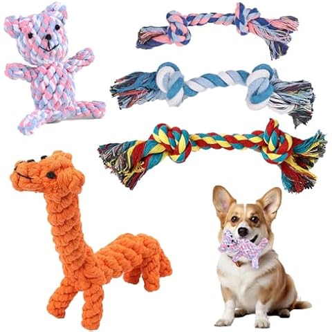 5Pcs Interactive Dog Teething Toys Set Cover
