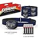 EVEREADY LED Headlamps Pro200 [5-Pack], IPX4 Water Resistant, Bright and Durable Head Lights for Camping, Hiking, Emergency Power Outage (Batteries Included)