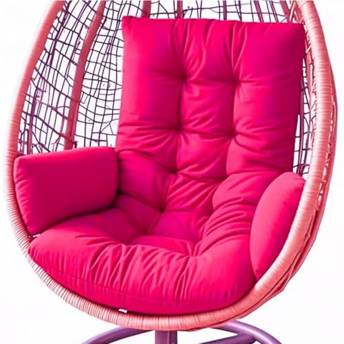 AQIGR Coussin Fauteuil Suspendu, Coussin de Jardin, Coussin de Remplacement pour Chaise D'oeuf Suspendue Intérieur et Extérieur, Coussin Balancelle, pour...