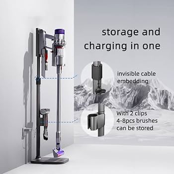 Dyson ダイソン SV10K コードレスクリーナー 掃除機 スタンド付 Amazon | DinDoong ダイソン 掃除機 用スタンド 高さ調節可能