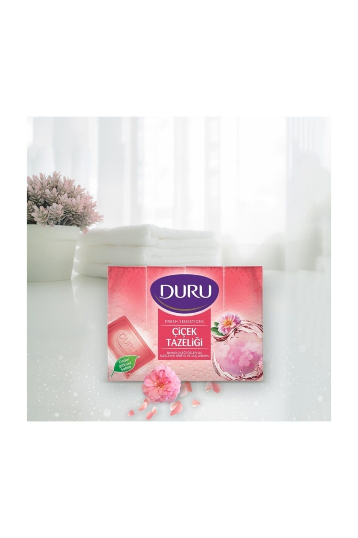 Duru Fresh Sensations Çiçek Tazeliği Duş Sabunu 3X600 Gr