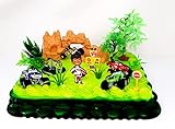 BLAZE and the Monster Machines Cake Topper Set Featuring Figures and Decorative Themed Accessories (Unique Design)