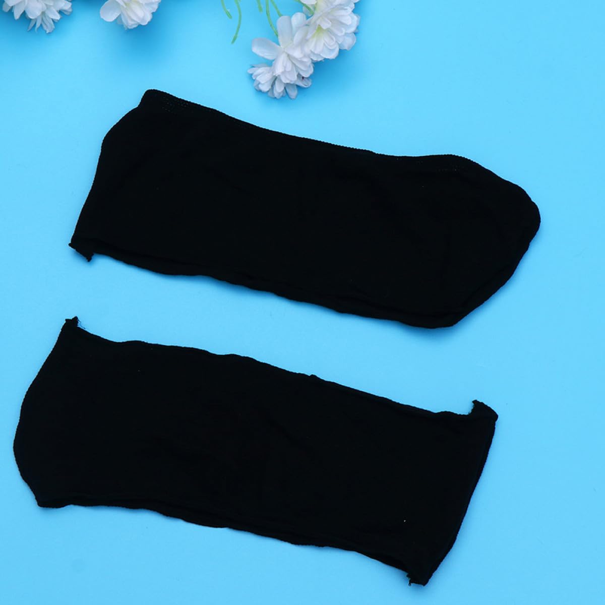 VALICLUD Bragas Desechables Femeninas de Malla Negras 20 Unidades Algodón Transpirable y Elástico Ropa Interior para Spa Cuidado Posparto y Menstruación