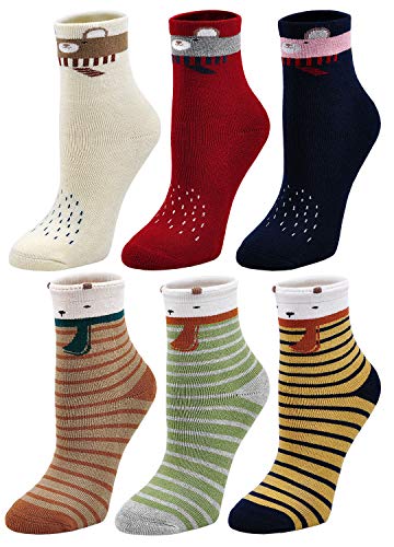 LOFIR Dicke Kinder Socken aus Baumwoll Winter Warme Thermo Socken für kleine Mädchen Jungen Kleinkind Neuheit Socken… - Image 3