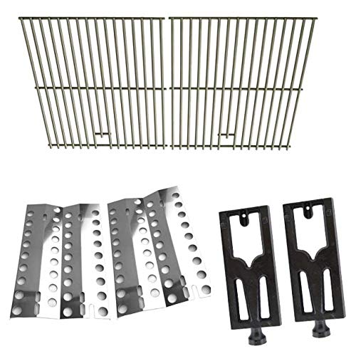 Replacement Kit for DCS27-BQR, DCS27-BQRL, DCS27-BQRN, DCS27A-BQ, DCS27A-BQRSSN, DCS27-BQRS, DCS27-BQS Models Includes 2 Cast Burners, 2 Ceramic Briquettes & Stainless Grates