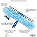 Unger Professional 2-in-1 Squeegee & Scrubber - 18” Window Cleaning Tool – Cleaning Supplies, Squeegee for Window Cleaning, Commercial & Residential Use, Microfiber Sleeve