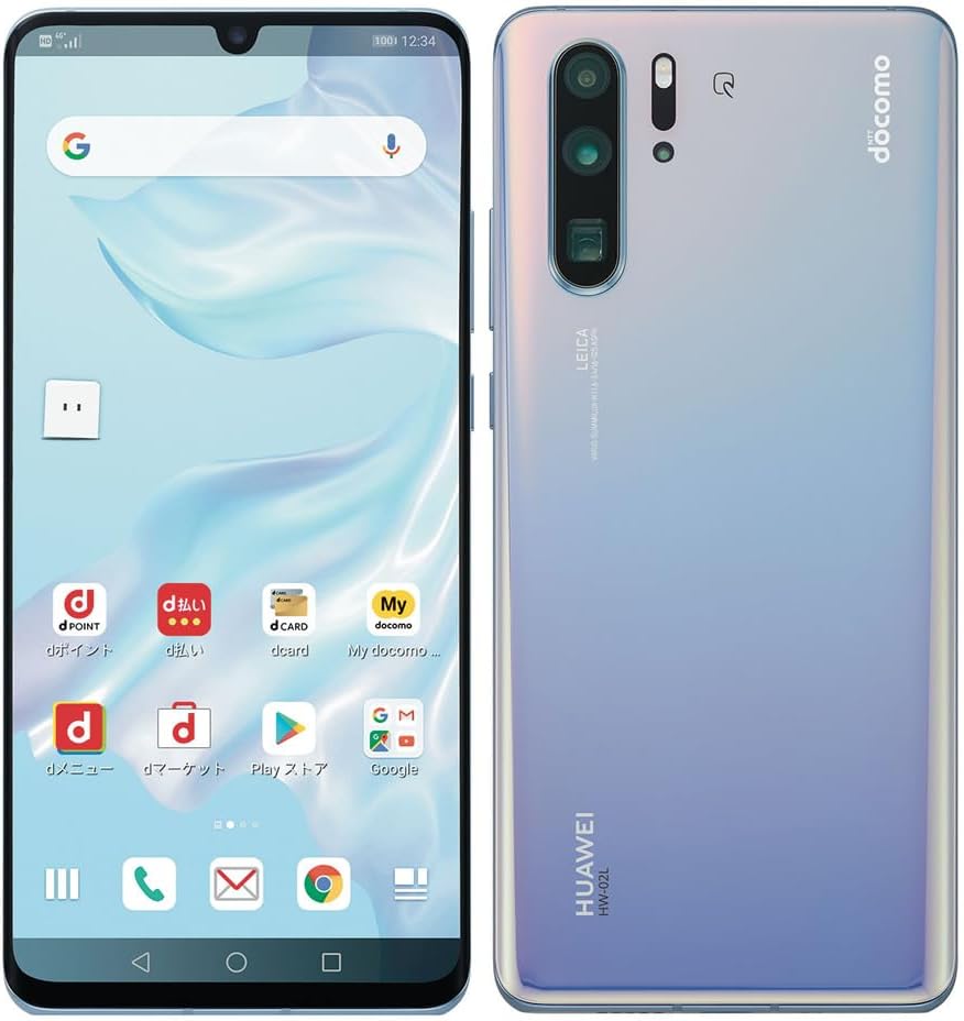 【B】HW-02L/P30 Pro/868608040073281 HUAWEI P30 Pro docomo HW-02L Breathing Crystal Panama | Ubuy