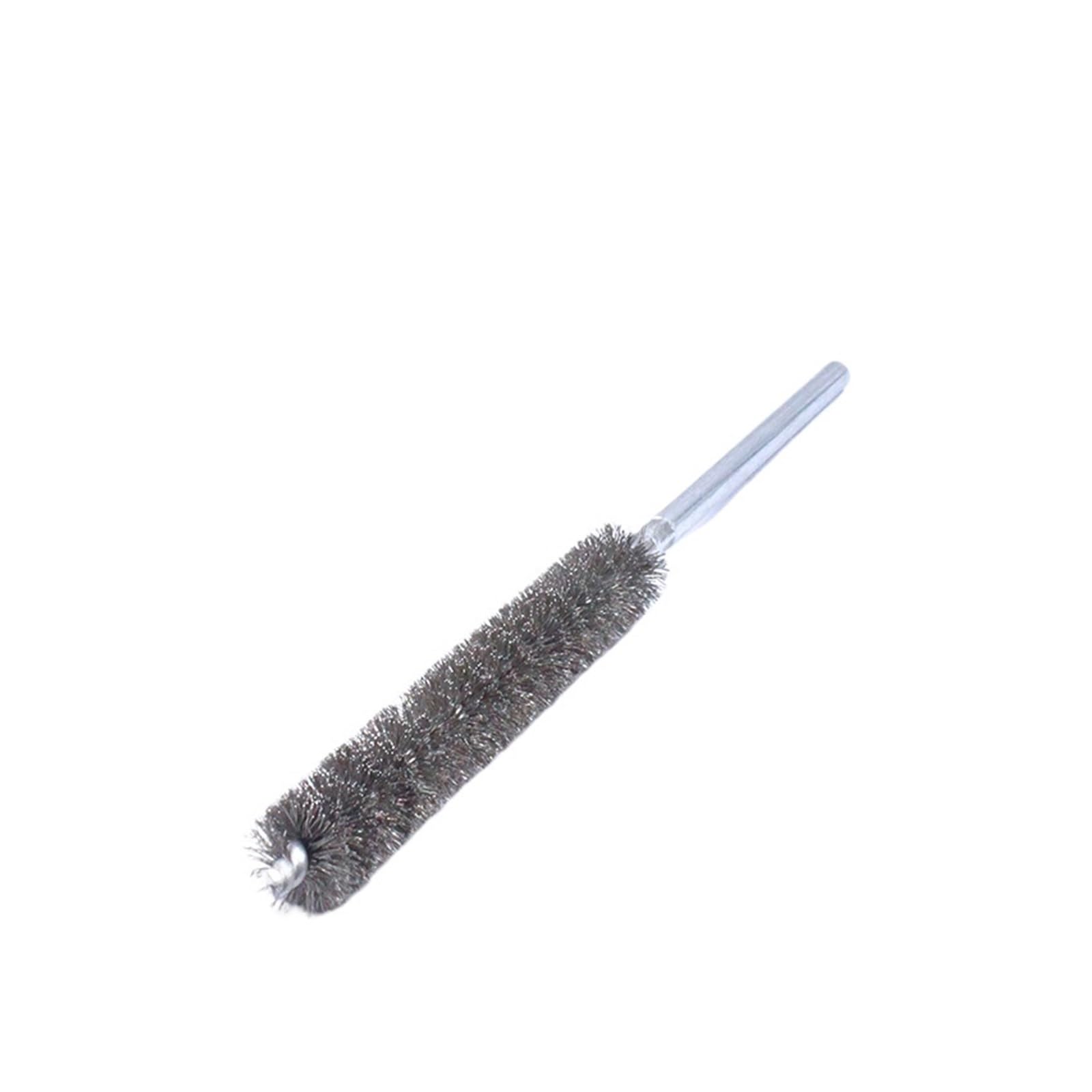 cepillo de alambre, Cepillos de tubo alambre, cepillos taladro DIY, cepillo acero inoxidable 100 x 200 mm(OD10mm Length200mm)