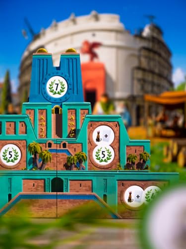 Asmodee - 7 Wonders Architects Extension : Medals - Jeu de Société Famille pour Enfants dès 8 Ans - As d'or - Bâtissez Votre Cité Antique Simplifié - 25 Min - 2 à 7 Joueurs - en Français