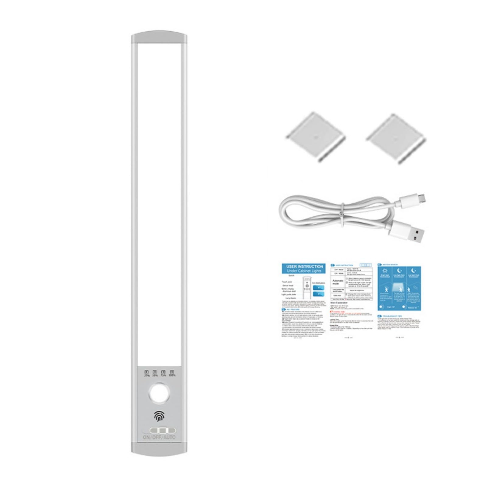 Hsioluted A Motion Transducer Led Night Lamp 32Cm Ttractive Lamp Including 3 Color Pproaches Nd Touch Light Management Led Strip Lights