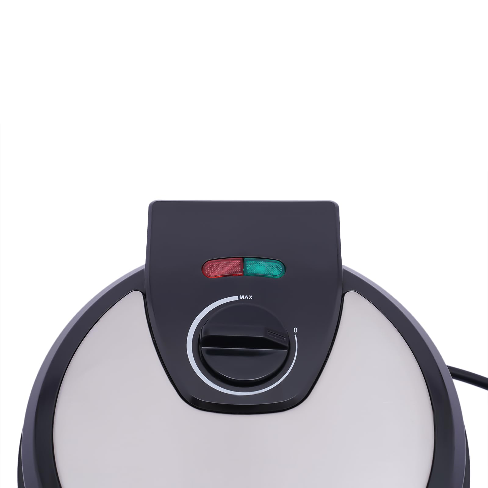 Cienka gofrownica 1200 W, gofrownica i stożek do cienkich wafli, regulowany termostat (100-150 stopni), może robić gofry o średnicy do 20 cm