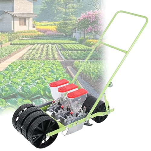 Multi-Row Garden Seeder, Plantador Manual Portátil miniatura 1