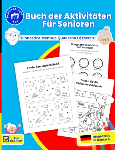 Aktivitätsbuch für Senioren: Übungsbuch für geistige Gymnastik